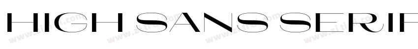 High Sans Serif7 Reg字体转换 High Sans Serif7 Reg字体转换